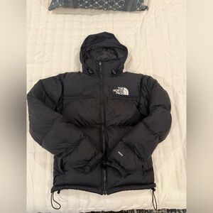 Men’s Black North Face 1996 Retro Nuptse in TNF black. Size XXS - gently used